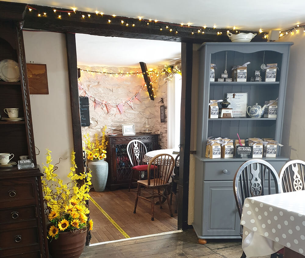 Traditional tea rooms in the heart of Hawkshead, English Lake District